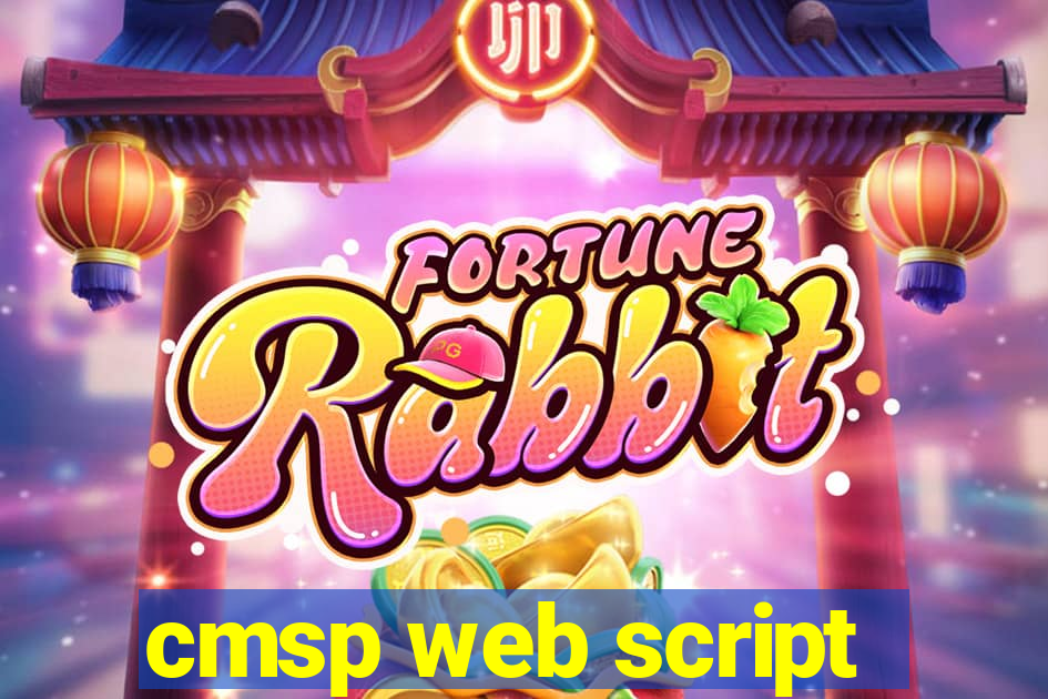 cmsp web script