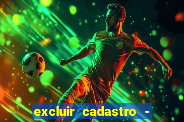 excluir cadastro - casas bahia