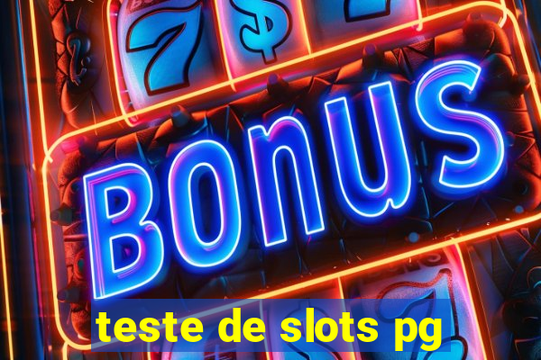 teste de slots pg