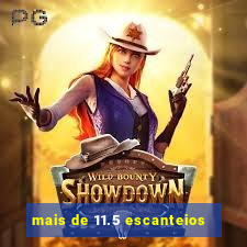 mais de 11.5 escanteios