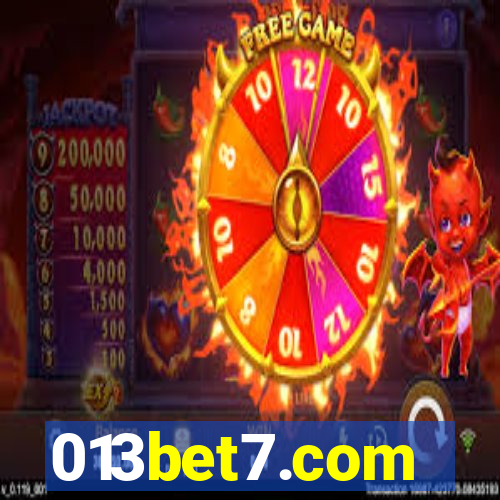 013bet7.com