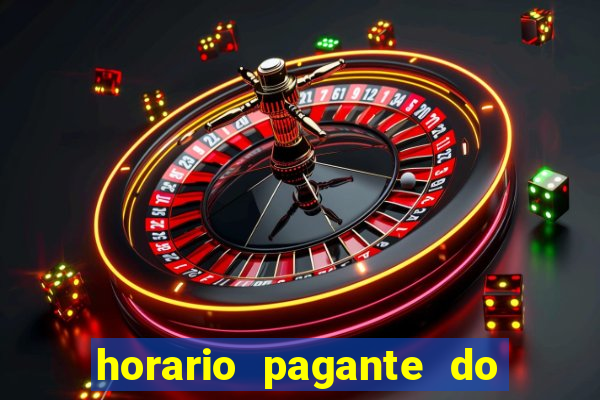 horario pagante do coelho fortune