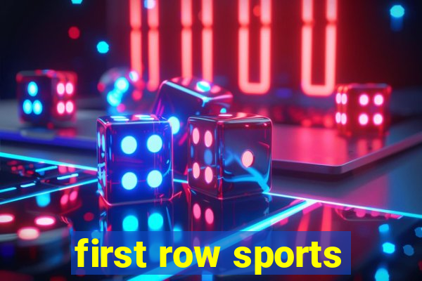 first row sports