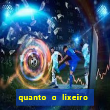 quanto o lixeiro ganha por ano