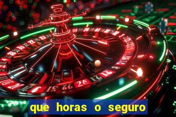 que horas o seguro desemprego cai na conta