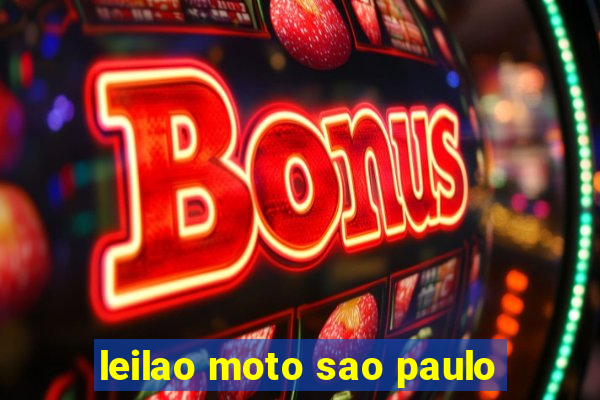 leilao moto sao paulo