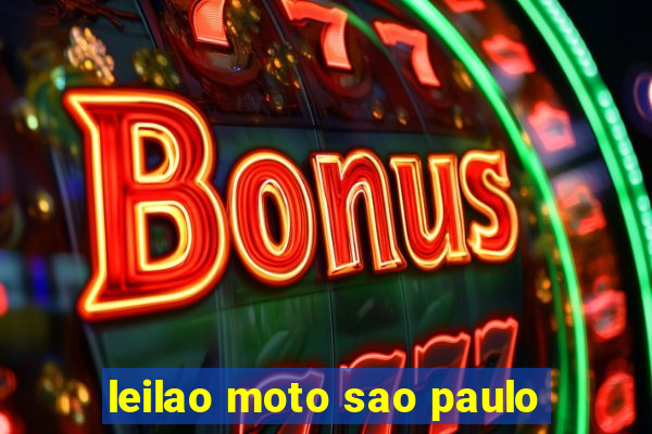 leilao moto sao paulo
