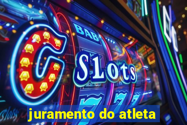 juramento do atleta