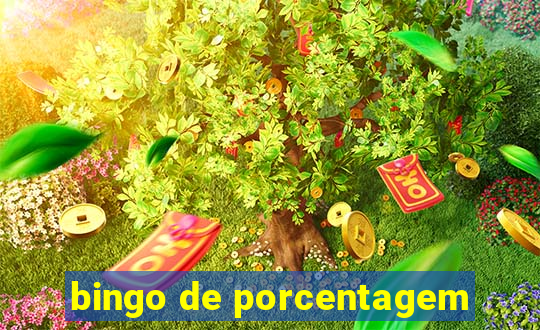bingo de porcentagem