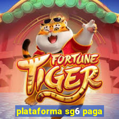 plataforma sg6 paga