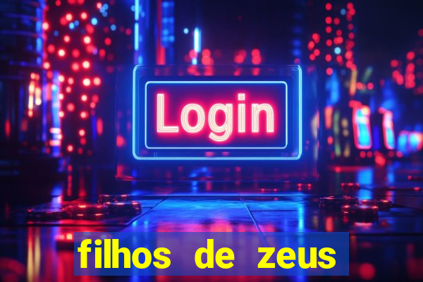 filhos de zeus mitologia grega