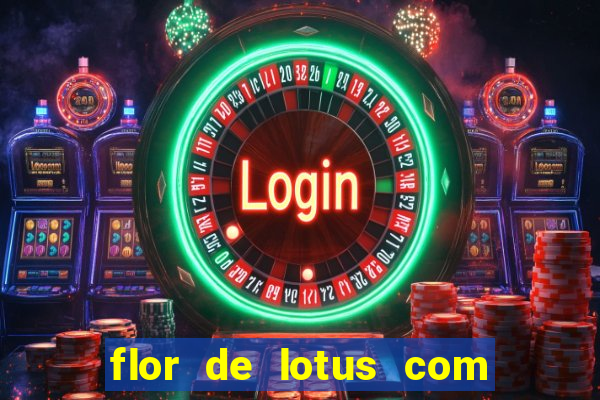 flor de lotus com lua tatuagem