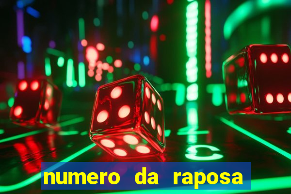 numero da raposa jogo do bicho