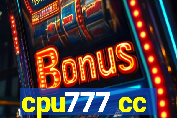 cpu777 cc