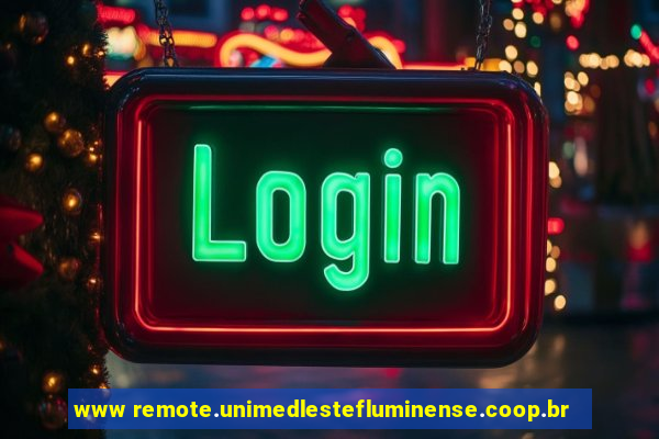 www remote.unimedlestefluminense.coop.br