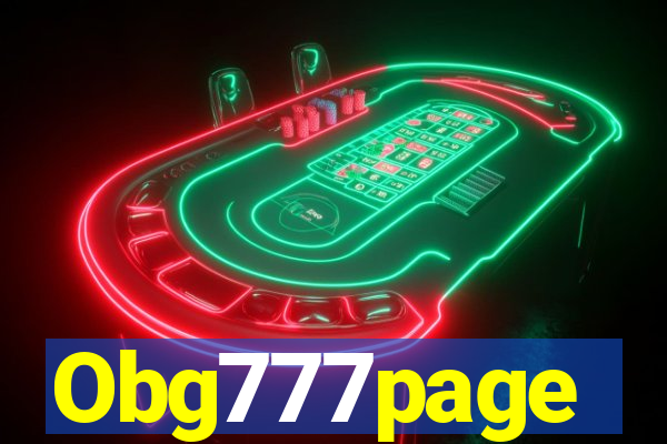 Obg777page