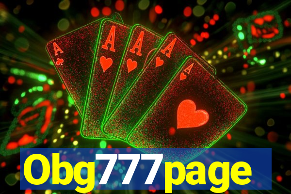 Obg777page