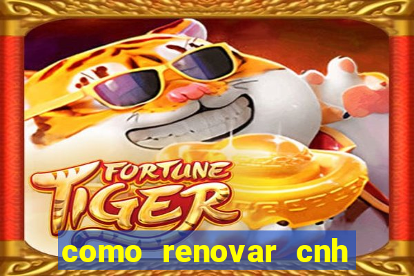 como renovar cnh na bahia
