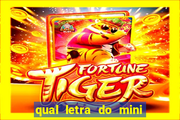 qual letra do mini dolar hoje