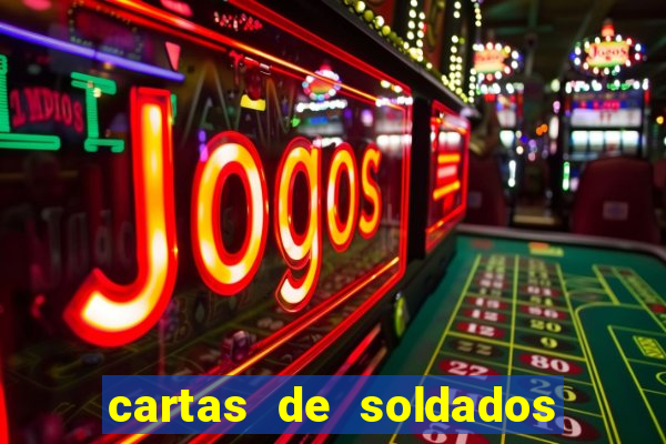cartas de soldados da primeira guerra mundial
