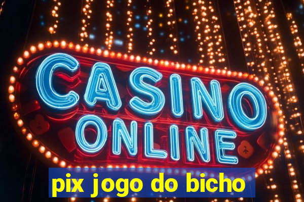 pix jogo do bicho