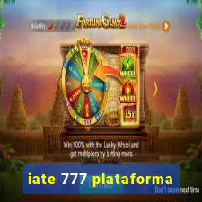 iate 777 plataforma