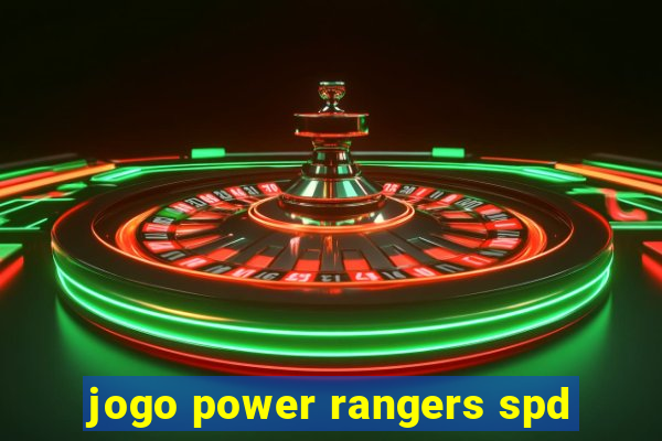 jogo power rangers spd