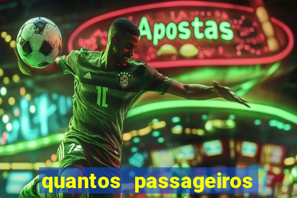 quantos passageiros cabem em um navio de cruzeiro
