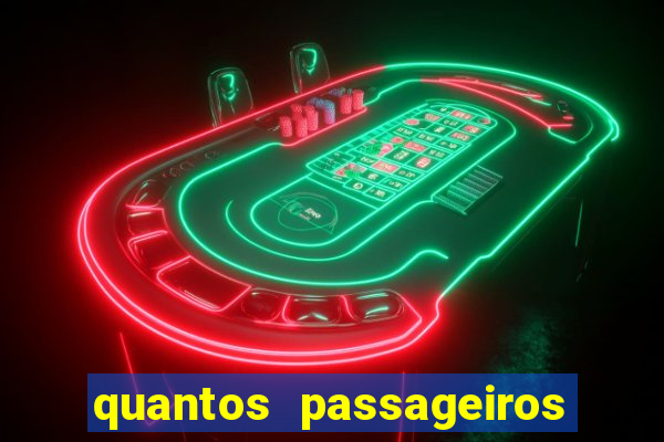 quantos passageiros cabem em um navio de cruzeiro