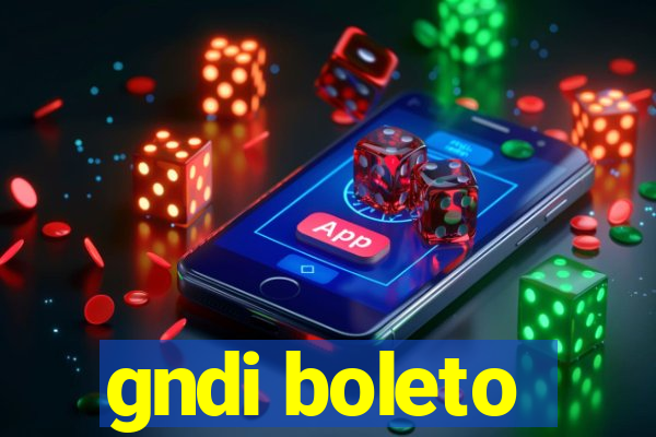 gndi boleto