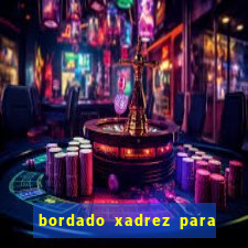 bordado xadrez para iniciantes bordado em tecido xadrez