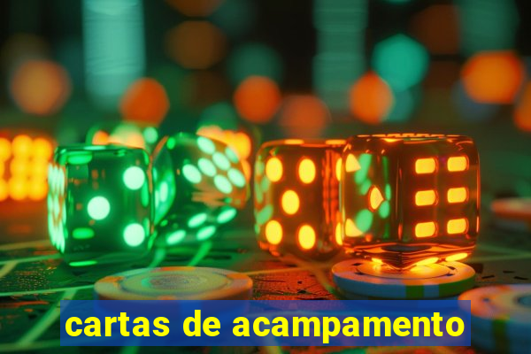 cartas de acampamento