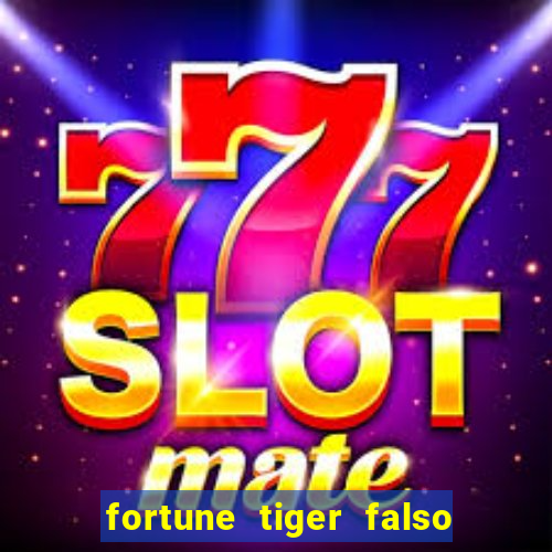 fortune tiger falso para brincar