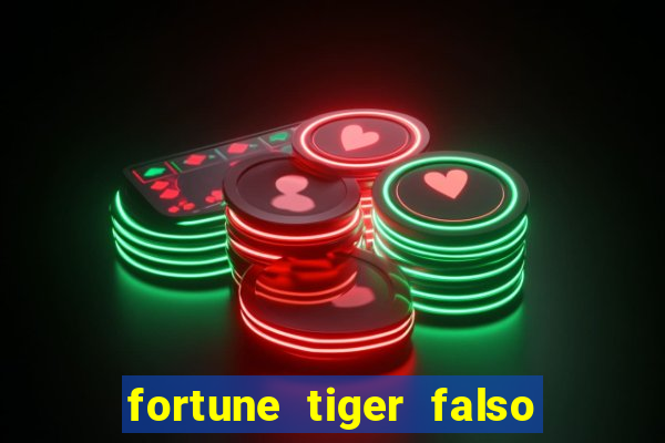 fortune tiger falso para brincar