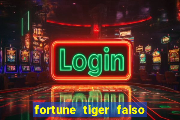 fortune tiger falso para brincar
