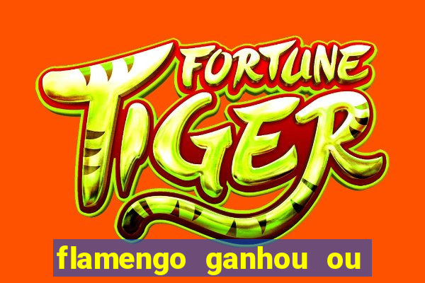 flamengo ganhou ou perdeu hoje