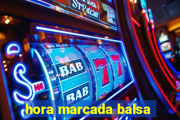 hora marcada balsa