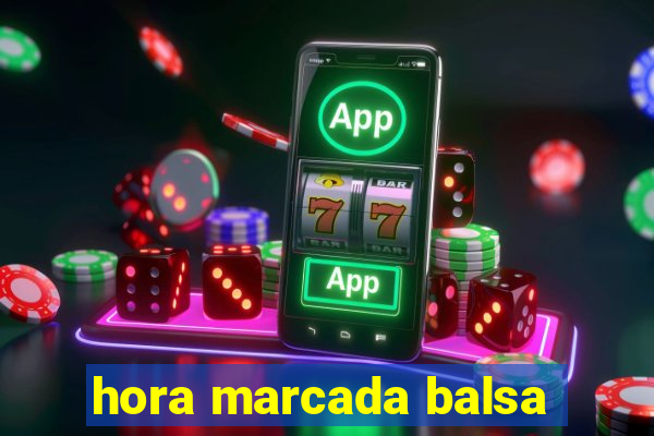 hora marcada balsa
