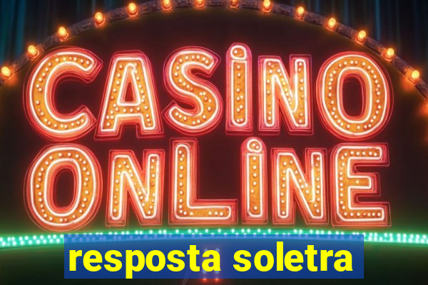 resposta soletra