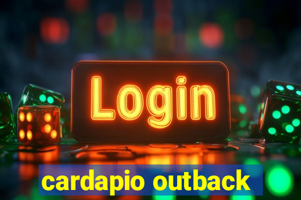cardapio outback