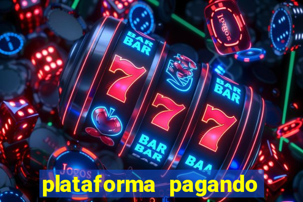 plataforma pagando bonus no cadastro