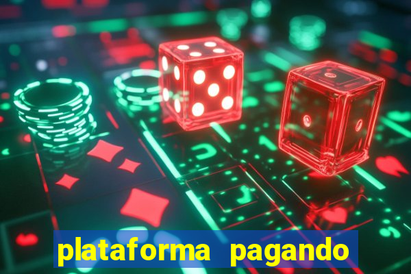 plataforma pagando bonus no cadastro