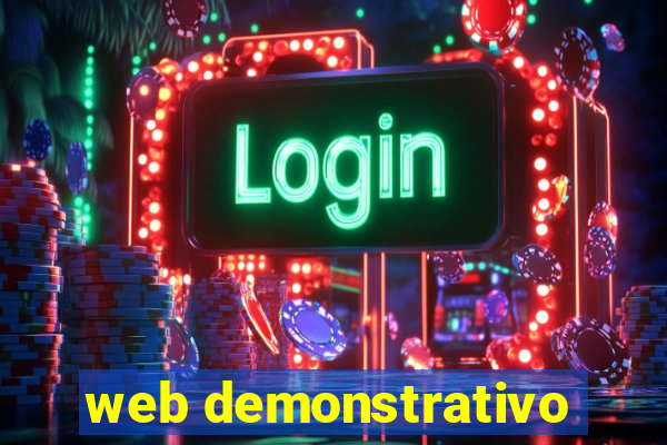 web demonstrativo