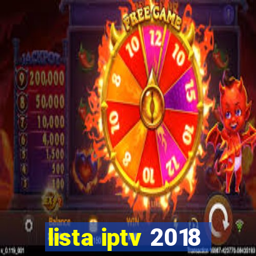 lista iptv 2018