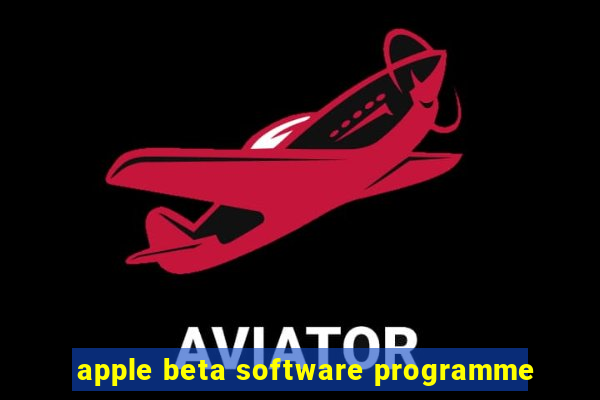 apple beta software programme