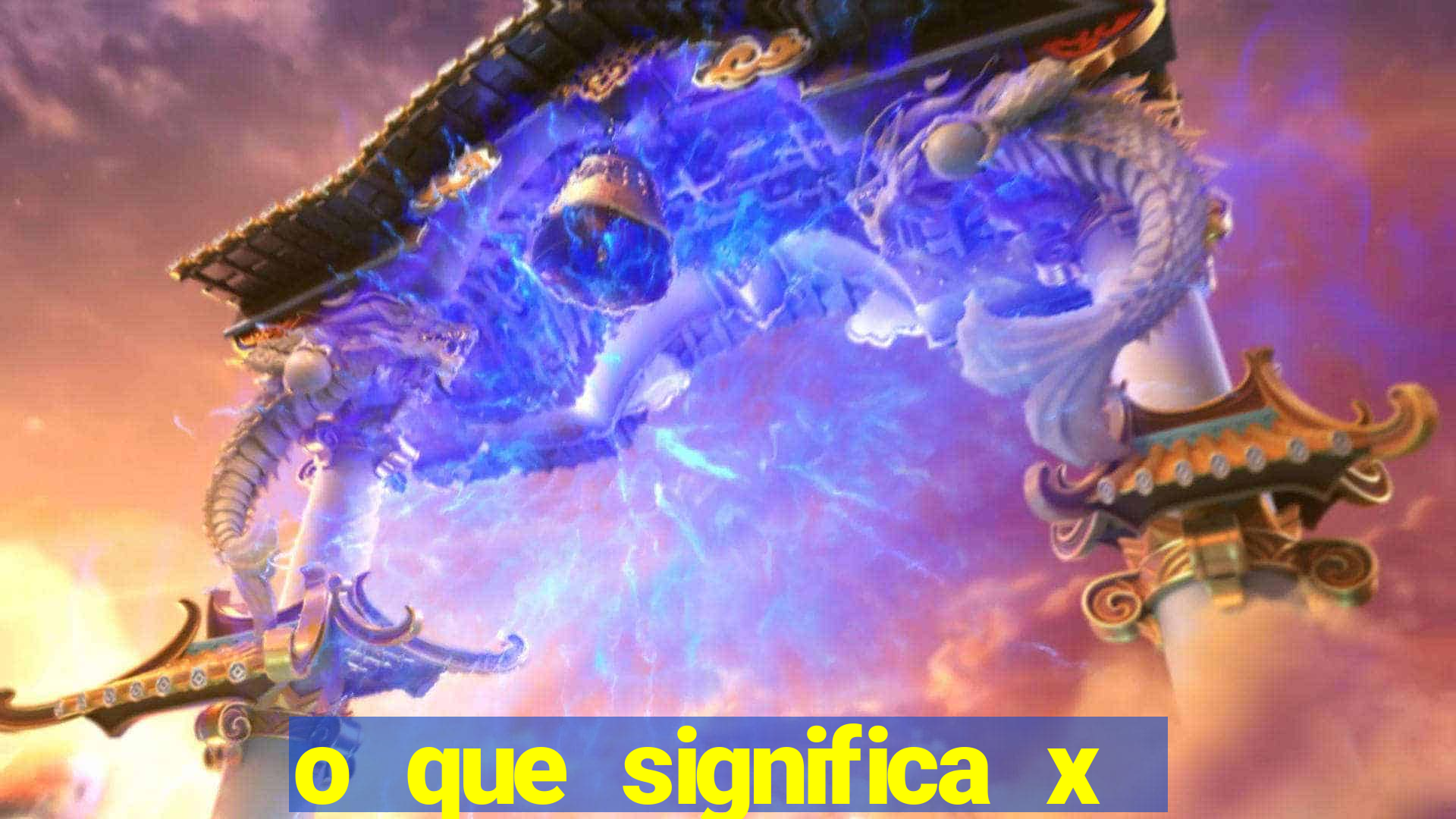 o que significa x no sportingbet