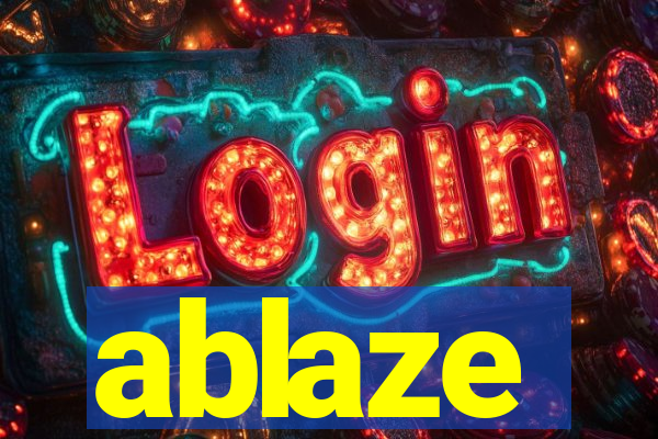 ablaze
