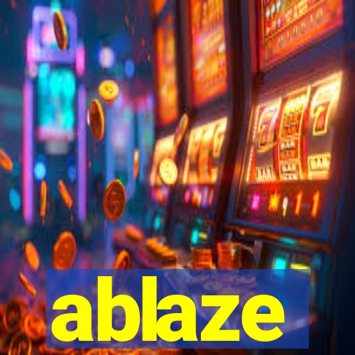 ablaze
