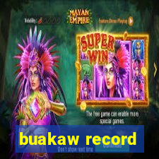 buakaw record