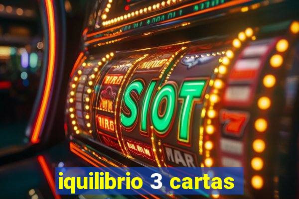 iquilibrio 3 cartas
